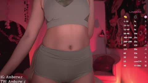 IG - TW Amberw c online show from June 15, 1:19 am