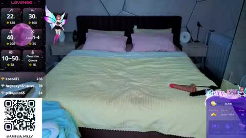 Snapshot of amelia_milly chatting on June 22, 3:25 am amelia online show from June 22, 3:25 am