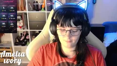 Snapshot of ameliaivory chatting on May 26, 5:58 am ameliaivory online show from May 26, 5:58 am
