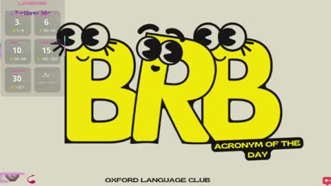 HI I AM ANABELL online show from April 28, 12:54 pm