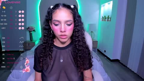 Snapshot of anahi_curlie1 chatting on January 17, 7:30 am Anahi Curlie online show from January 17, 7:30 am