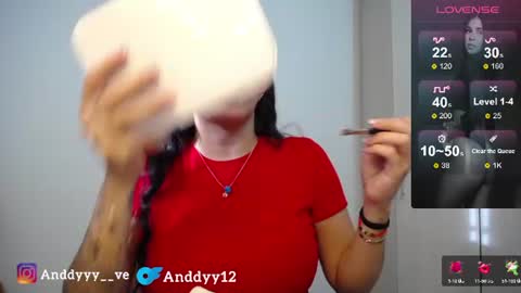 Snapshot of anddyyy___ chatting on June 12, 12:26 pm Andy online show from June 12, 12:26 pm