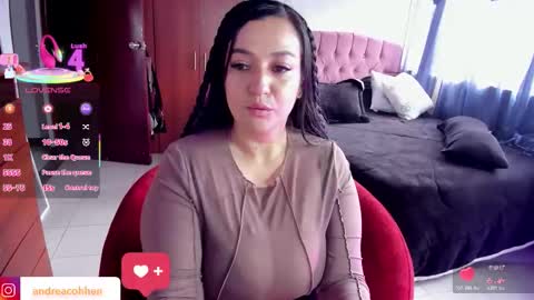 Snapshot of andreacohenz chatting on November 16, 2:55 pm andrea online show from November 16, 2:55 pm