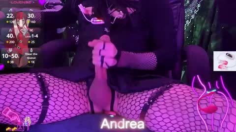 Snapshot of andreacrossed chatting on March 2, 4:07 am andreacrossed online show from March 2, 4:07 am