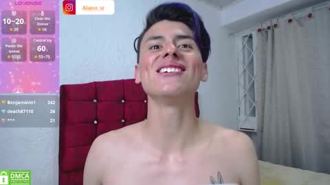 Snapshot of andres992563 chatting on February 10, 9:25 am Alann online show from February 10, 9:25 am