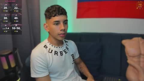 Snapshot of andrew_twink18 chatting on May 8, 5:13 am Andrew M. online show from May 8, 5:13 am