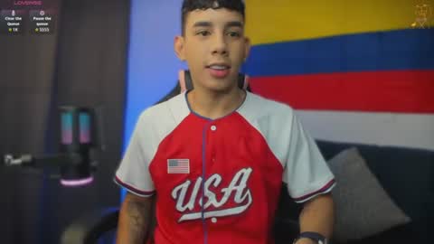 Snapshot of andrew_twink18 chatting on July 4, 4:57 pm Andrew M. online show from July 4, 4:57 pm