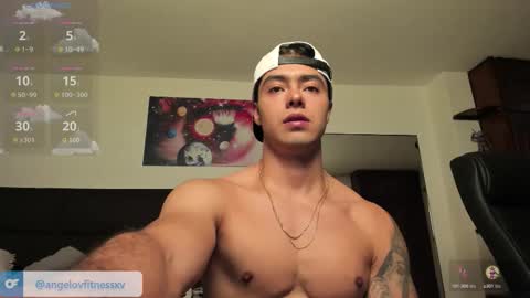 Snapshot of angelovfitnessxv chatting on October 7, 7:11 pm angelov online show from October 7, 7:11 pm