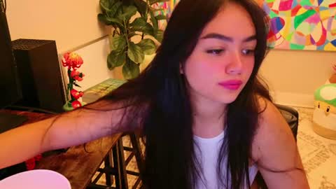 Snapshot of annatigarr chatting on July 21, 3:42 am meow online show from July 21, 3:42 am