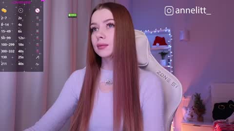 Snapshot of annelitt chatting on January 2, 7:29 pm annelitt online show from January 2, 7:29 pm