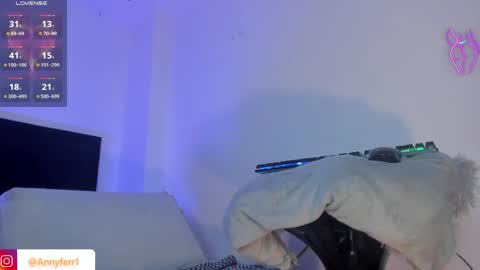Snapshot of anny_ferrer1 chatting on May 14, 7:09 pm Hello Open Pvt Moans from lovense Tell me Fav 14 34 69 Especial level 34 online show from May 14, 7:09 pm
