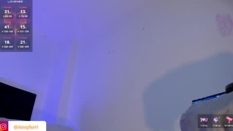 Snapshot of anny_ferrer1 chatting on June 8, 7:03 pm Hello Open Pvt Moans from lovense Tell me Fav 14 34 69 Especial level 34 online show from June 8, 7:03 pm