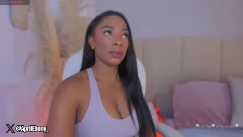 Snapshot of april_ebony18_ chatting on June 2, 10:50 am April online show from June 2, 10:50 am