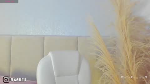 Snapshot of april_ebony18_ chatting on July 24, 10:35 am April online show from July 24, 10:35 am