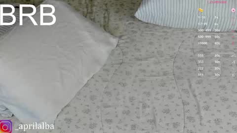 Snapshot of aprilinalba chatting on April 19, 2:00 am ALEKSANDRA POLYAKOVA online show from April 19, 2:00 am