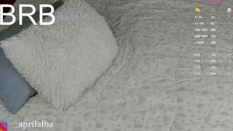 Snapshot of aprilinalba chatting on May 4, 12:50 am ALEKSANDRA POLYAKOVA online show from May 4, 12:50 am