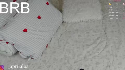 Snapshot of aprilinalba chatting on May 10, 8:52 am ALEKSANDRA POLYAKOVA online show from May 10, 8:52 am