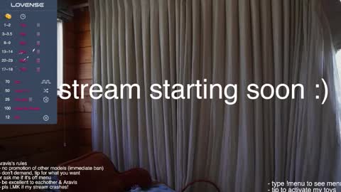 Snapshot of araviself chatting on March 2, 12:35 am aravis online show from March 2, 12:35 am