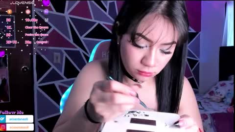 Snapshot of arisantana chatting on November 14, 9:24 pm Aria online show from November 14, 9:24 pm