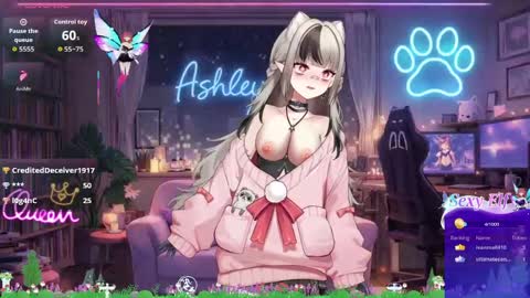Snapshot of ashleyqueenhentai chatting on June 4, 6:52 am Ashley online show from June 4, 6:52 am