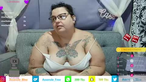 Snapshot of asserolee chatting on May 23, 1:37 pm Cassie online show from May 23, 1:37 pm