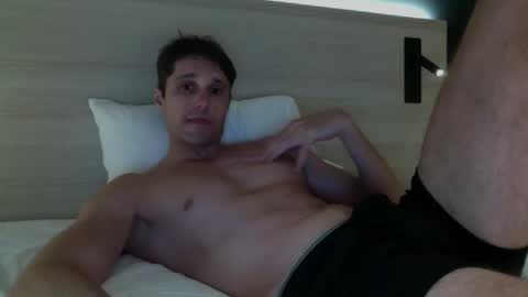 Snapshot of athleteguy55555 chatting on February 6, 9:28 pm tommycb55555 online show from February 6, 9:28 pm