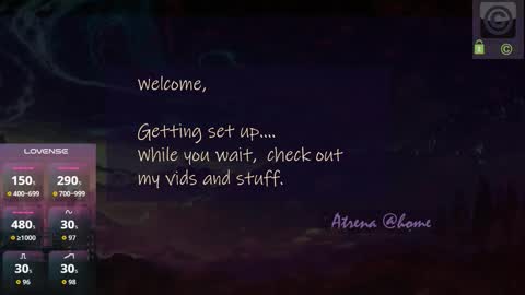 Atrena online show from February 19, 2:29 am