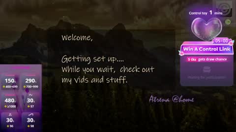 Atrena online show from April 24, 1:19 am