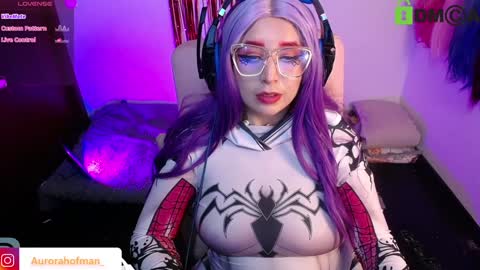 Snapshot of aurorahoffman chatting on February 5, 6:35 am Aurora online show from February 5, 6:35 am