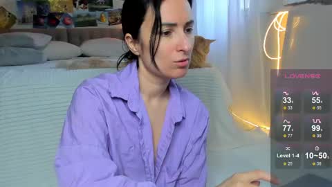 Snapshot of ava_athena chatting on July 1, 9:33 am Ava online show from July 1, 9:33 am