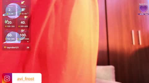 Snapshot of avi_frost chatting on February 5, 6:35 am Saraaaa independent model 3 online show from February 5, 6:35 am