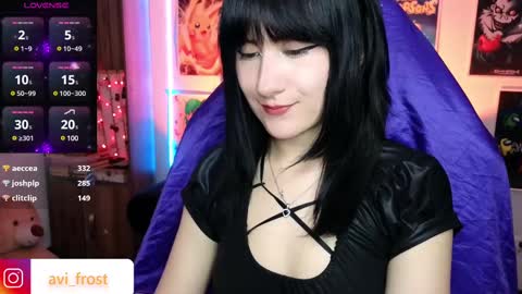 Snapshot of avi_frost chatting on March 9, 9:57 am Saraaaa independent model 3 online show from March 9, 9:57 am