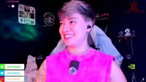 Axel Rouse online show from September 14, 4:39 pm