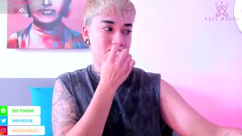 Axel Rouse online show from February 2, 5:55 pm