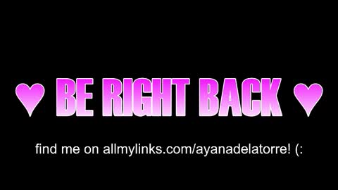 Ayana Delatorre online show from February 7, 1:20 am