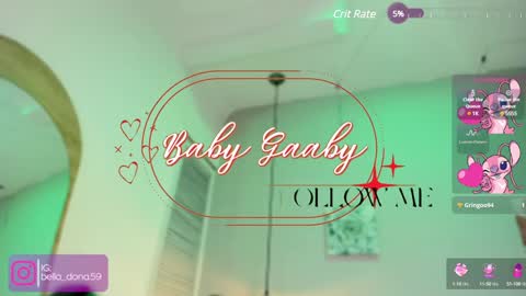Snapshot of baby_gaaby chatting on January 21, 2:37 pm baby_gaaby online show from January 21, 2:37 pm