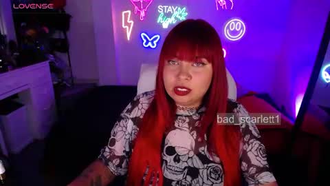 Snapshot of bad_scarlett1 chatting on July 31, 10:42 pm Scarlett online show from July 31, 10:42 pm