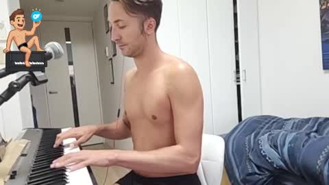 Snapshot of barebritpianist chatting on September 25, 8:07 am BareBritPianist online show from September 25, 8:07 am