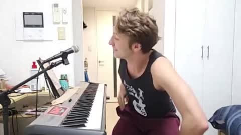 Snapshot of barebritpianist chatting on December 4, 3:43 pm BareBritPianist online show from December 4, 3:43 pm