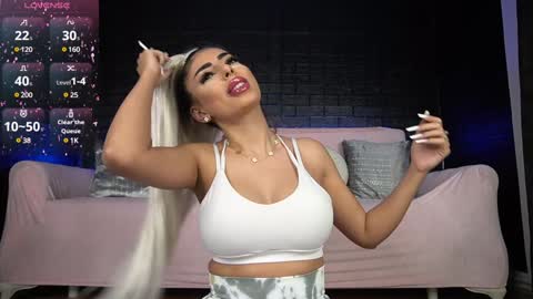 Snapshot of bella_blonda chatting on February 6, 4:14 pm Emma Bella online show from February 6, 4:14 pm