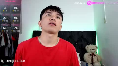 Snapshot of benji_hoter chatting on July 12, 4:42 pm Benji Hoter online show from July 12, 4:42 pm