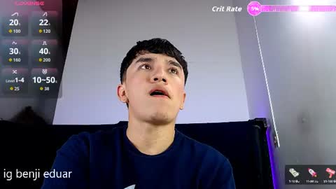 Snapshot of benji_hoter chatting on July 31, 2:22 am Benji Hoter online show from July 31, 2:22 am