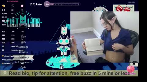 Bex Black online show from February 15, 6:15 pm