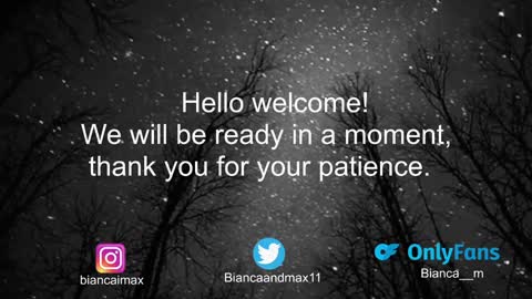 Snapshot of bianca_and_maxwell chatting on February 9, 3:00 am bianca and maxwell online show from February 9, 3:00 am