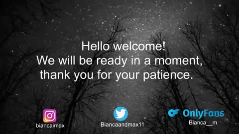 Snapshot of bianca_and_maxwell chatting on February 9, 10:54 pm bianca and maxwell online show from February 9, 10:54 pm