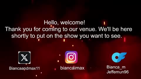 bianca and maxwell online show from April 27, 4:05 pm