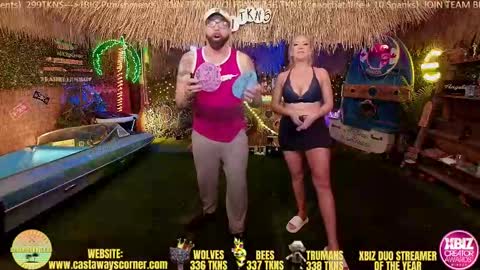 Mya and Angelo online show from March 15, 4:51 am