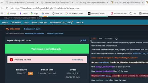 bigcockdaddy247 online show from December 21, 7:10 pm