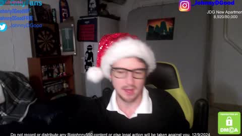 Johnny D Good online show from December 10, 10:58 pm