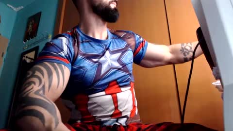 Snapshot of bigstallone chatting on March 9, 11:56 pm BigStallion online show from March 9, 11:56 pm